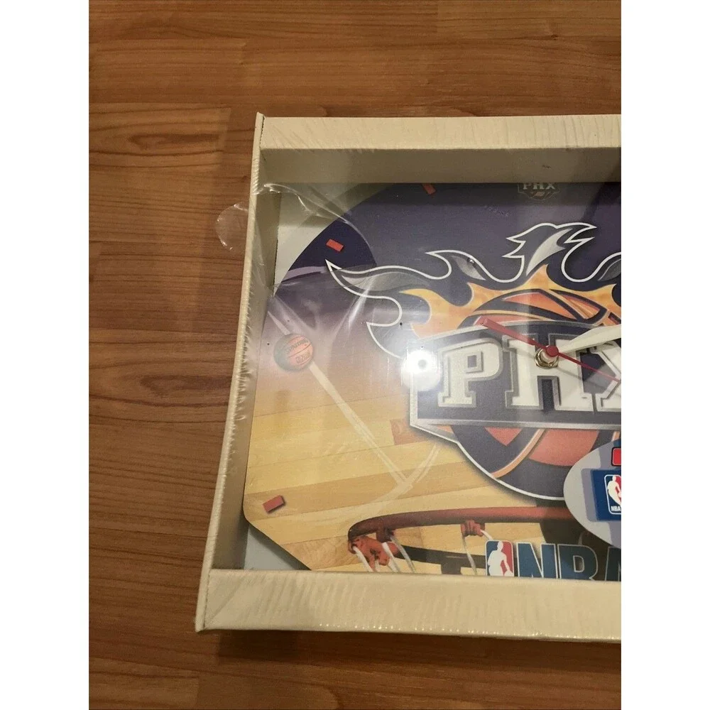 Phoenix PHX Suns Wall High Definition Wall Clock NBA WinCraft Multi-Color
